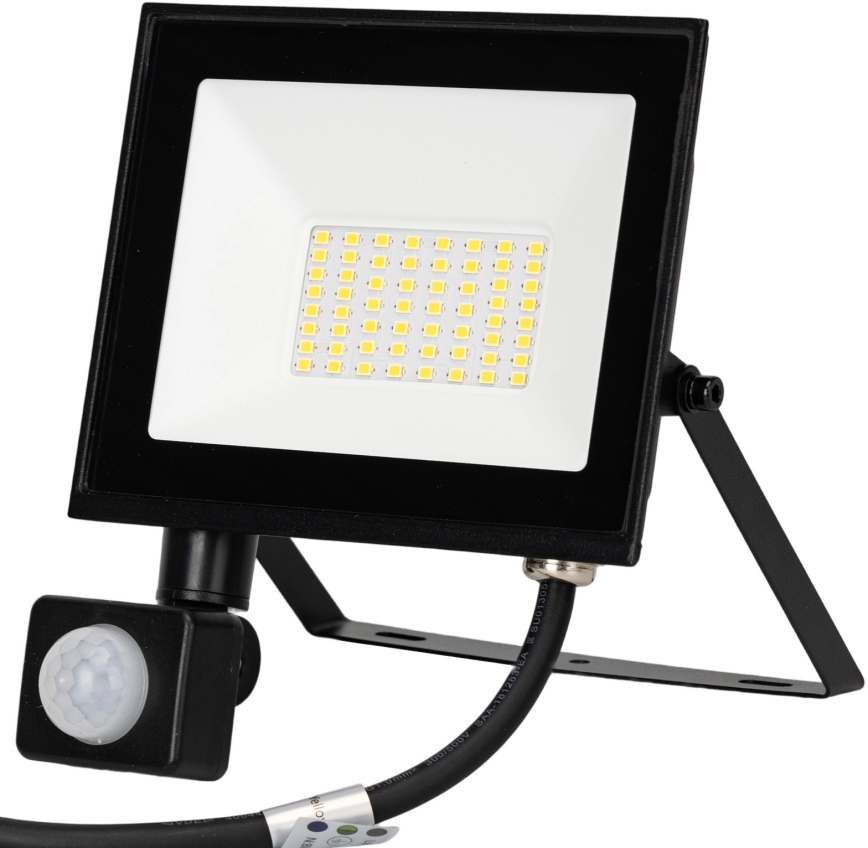 Aigostar - LED προβολέας με αισθητήρα LED/30W/230V 4000K IP65