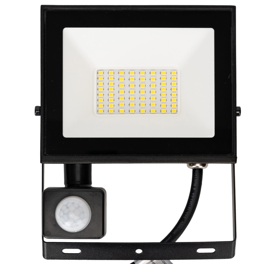 Aigostar - LED προβολέας με αισθητήρα LED/30W/230V 4000K IP65