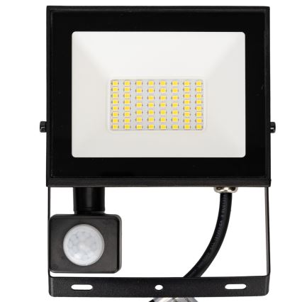 Aigostar - LED προβολέας με αισθητήρα κίνησης LED/30W/230V 6500K IP65