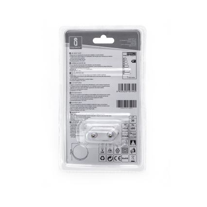 Aigostar - LED Φωτάκι νυκτός με αισθητήρα σούρουπου LED/1W/230V 6500K στρογγυλό