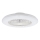 Aigostar - LED Φωτιστικό οροφής dimmable με ανεμιστήρα LED/40W/230V 2700-6500K διάμετρος 48,5 cm λευκό + τηλεχειριστήριο