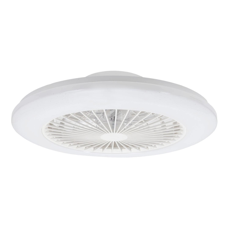 Aigostar - LED Φωτιστικό οροφής dimmable με ανεμιστήρα MESH LED/40W/230V 2700-6500K λευκό + τηλεχειριστήριο
