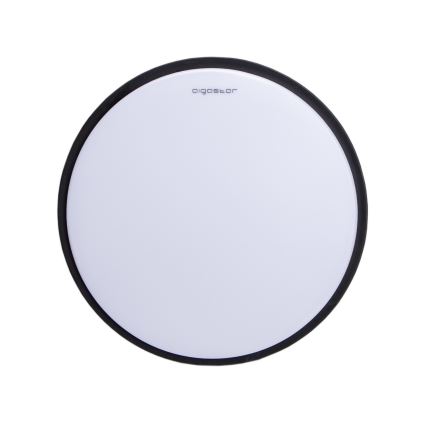 Aigostar - LED Φωτιστικό οροφής LED/12W/230V 3000K δ. 23 cm μαύρο