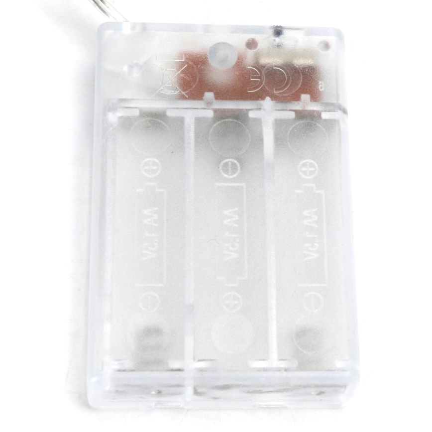 Aigostar - LED Χριστουγεννιάτικη Γιρλάντα 100xLED/3xAA 10,3μ ψυχρό λευκό