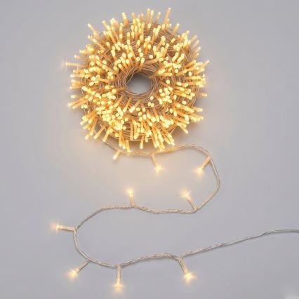 Aigostar - LED Χριστουγεννιάτικη γιρλάντα 20xLED/3xAA 2,3 m σε θερμό λευκό