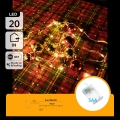 Aigostar - LED Χριστουγεννιάτικη γιρλάντα 20xLED/3xAA 2m σε θερμό λευκό