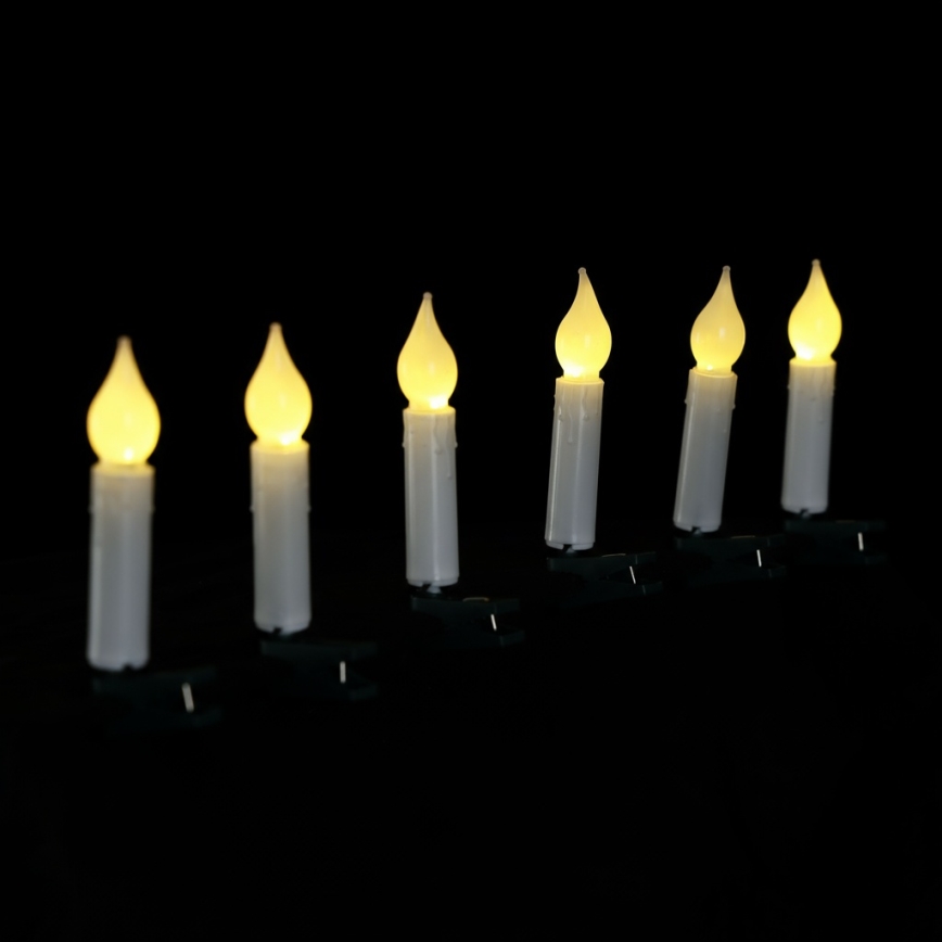 Aigostar - LED Χριστουγεννιάτικη γιρλάντα 25xLED/3xAA 5 m θερμό λευκό