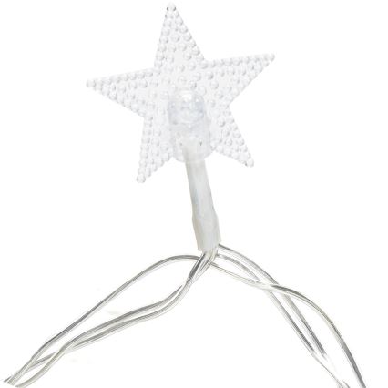 Aigostar - LED Χριστουγεννιάτικη γιρλάντα για εξωτερικούς χώρους 50xLED/8 λειτουργίες 8m IP44 θερμό λευκό