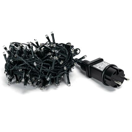 Aigostar - LED χριστουγεννιάτικη γιρλάντα εξωτερικού χώρου 200xLED/8 λειτουργίες 13m IP44 θερμό λευκό