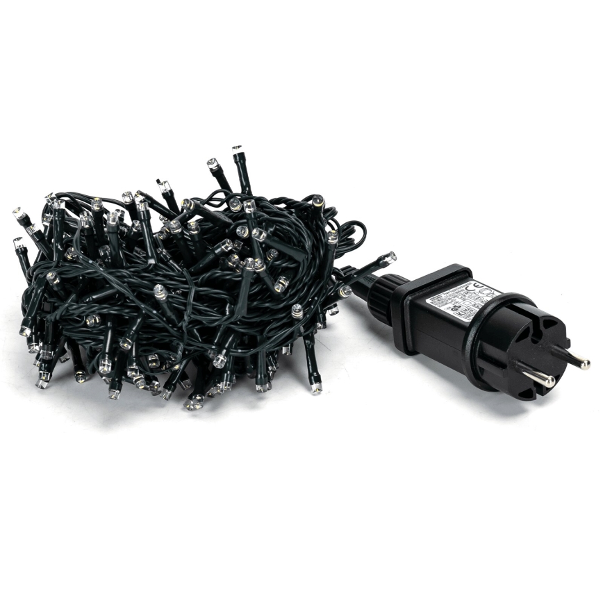 Aigostar - LED χριστουγεννιάτικη γιρλάντα εξωτερικού χώρου 200xLED/8 λειτουργίες 13m IP44 θερμό λευκό