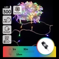 Aigostar - LED χριστουγεννιάτικη γιρλάντα εξωτερικού χώρου 300xLED/8 λειτουργίες 33m IP44 πολύχρωμη