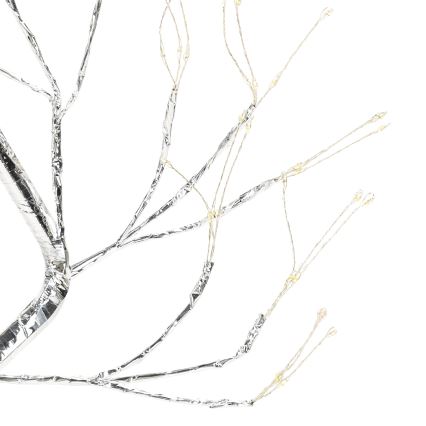 Aigostar - LED Χριστουγεννιάτικη διακόσμηση 108xLED/3xAA/8 λειτουργίες 45cm θερμό λευκό