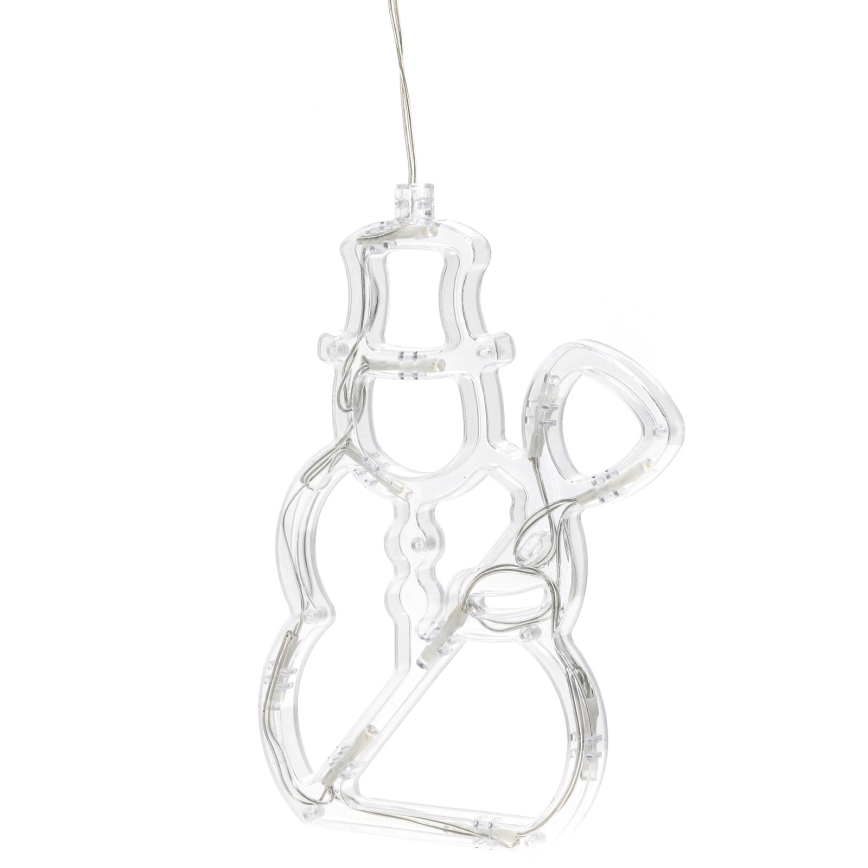 Aigostar - LED Χριστουγεννιάτικη διακόσμηση 10xLED/3xAAA χιονάνθρωπος 20,5 cm