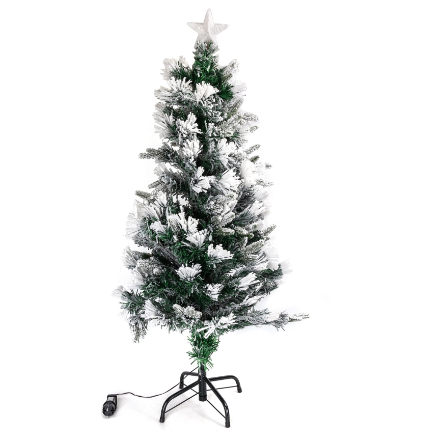 Aigostar - LED Εξωτερικό Χριστουγεννιάτικο Δέντρο 125xLED/8 λειτουργίες 1,2 m IP44 ψυχρό λευκό