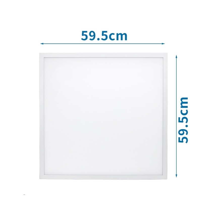 Aigostar - LED Χωνευτό πάνελ οροφής  LED/40W/230V 6500K 60x60cm