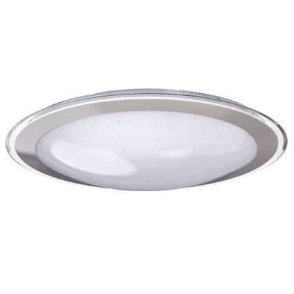 Aigostar - Ρυθμιζόμενο χωνευτό φωτιστικό LED/30W/230V 2700-6500K διάμετρος 42,9 cm χρώμιο + τηλεχειριστήριο