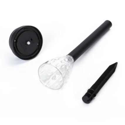 Aigostar - Ηλιακή λάμπα LED LED/0,06W/2V 33,5 cm 6500K IP44 100 mAh μαύρο