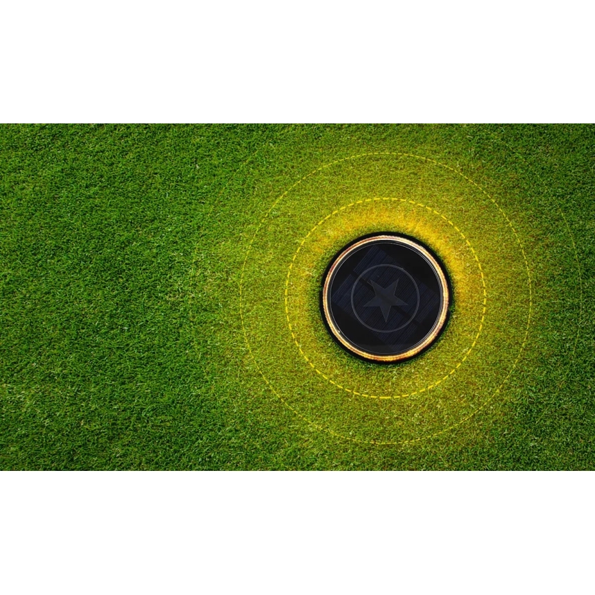 Aigostar - Ηλιακή λάμπα LED LED/0,6W/5,5V 24,5 cm 500 mAh 3200K IP66 μαύρο