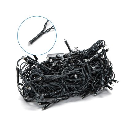 Aigostar - Ηλιακή γιρλάντα LED 100xLED/8 λειτουργίες 8x0,6m 500 mAh IP65 ψυχρό λευκό