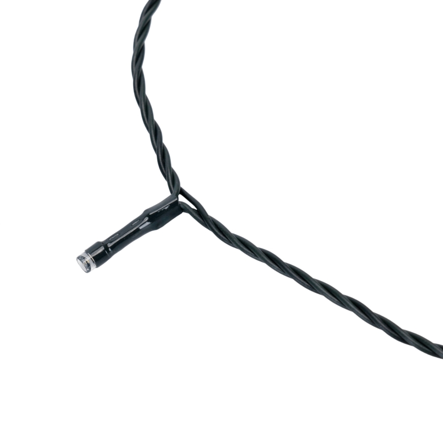 Aigostar - Ηλιακή χριστουγεννιάτικη γιρλάντα LED 200xLED/8 λειτουργίες 22m IP65 πολύχρωμη 800 mAh