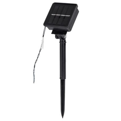 Aigostar - Ηλιακή γιρλάντα LED 200 LED / 8 λειτουργίες, 22 m, IP65, πολύχρωμη, 800 mAh