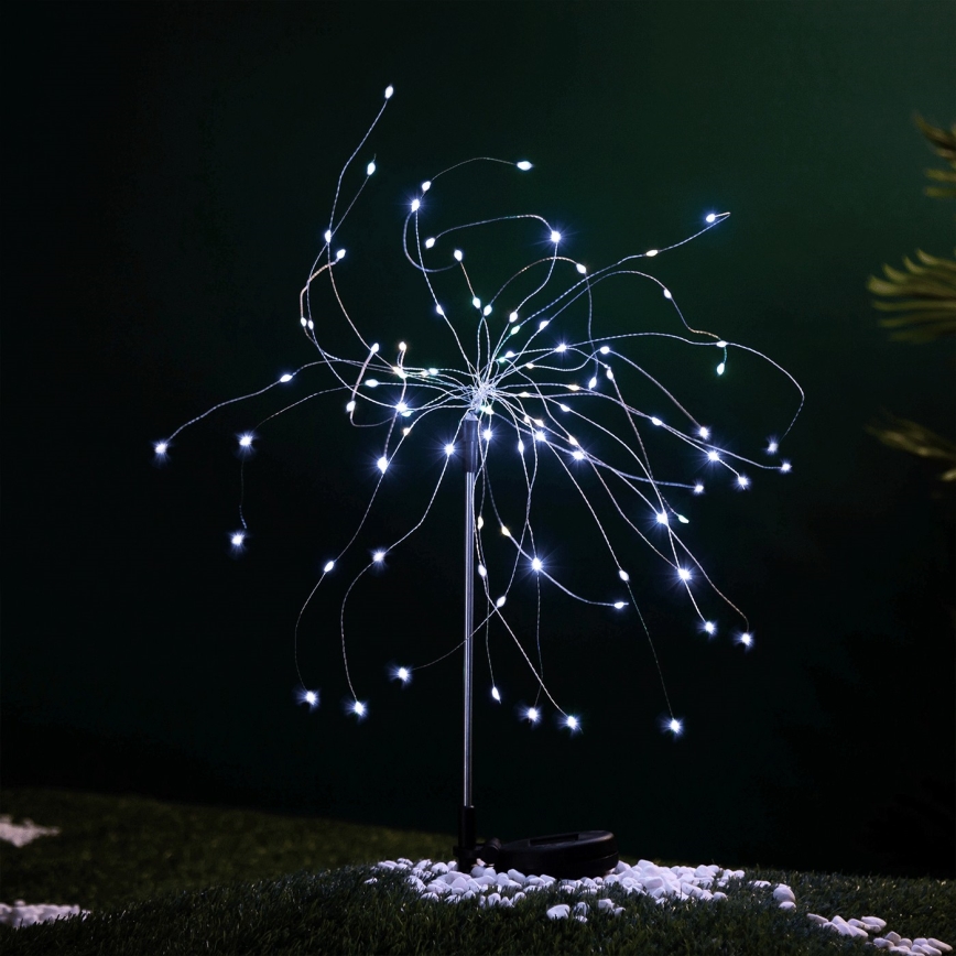 Aigostar - Ηλιακή διακοσμητική λάμπα LED LED/0,03W/1,2V 88,5cm 6500K IP44