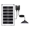 Aigostar - Ηλιακό φωτιστικό LED/35W/12V 3000 mAh 6500K IP65 διάμ. 15 εκ. + τηλεχειριστήριο
