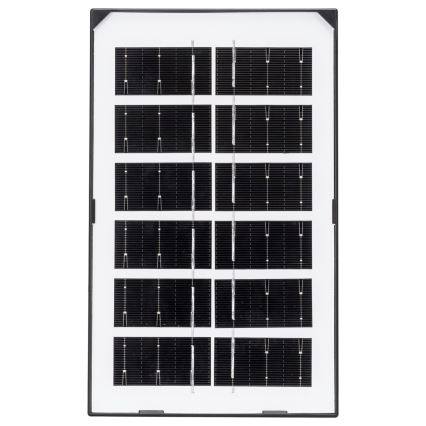 Aigostar - Ηλιακό φωτιστικό LED/35W/12V 3000 mAh 6500K IP65 διάμ. 15 εκ. + τηλεχειριστήριο