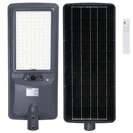 Aigostar - ηλιακό φωτιστικό δρόμου με αισθητήρα LED/300W/3,2V 3600mAh + τηλεχειριστήριο