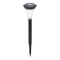Aigostar - Ηλιακό LED φωτιστικό, 2V, 6500K, IP44, 40 mAh, μαύρο