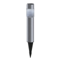 Aigostar - Ηλιακό LED Φωτιστικό LED/0,006W/1,2V 31,5 εκ. 100 mAh ματ χρώμιο 6500K IP44