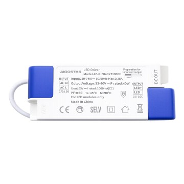Aigostar - Ηλεκτρικός μετασχηματιστής 40W/230V