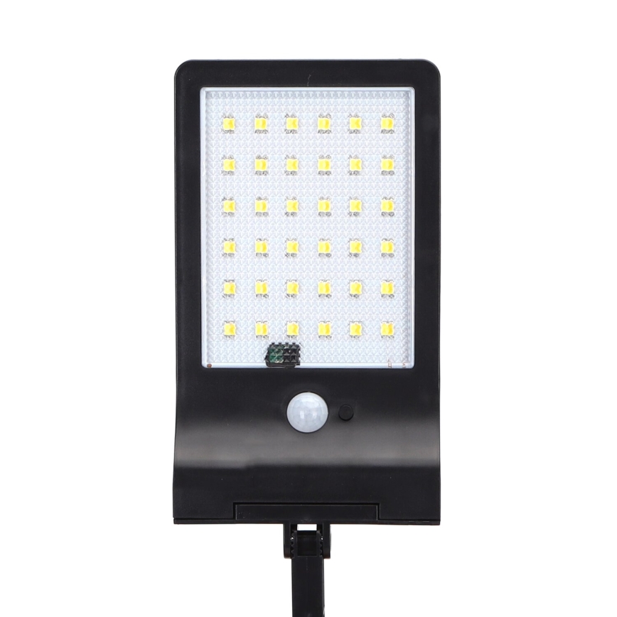 Aigostar - Σετ 2x LED ηλιακών υπαίθριων λαμπών δρόμου με αισθητήρα LED/3W/3,7V1800 mAh IP44 3000/4000/5000K + τηλεχειριστήριο