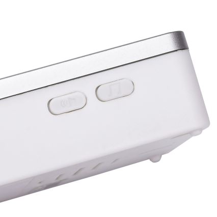 Aigostar - ΣΕΤ 2x Ασύρματο κουδούνι 3xAA/12V IP44 λευκό