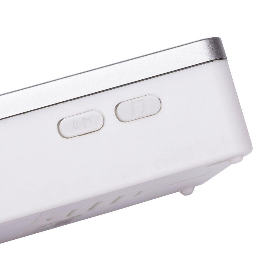 Aigostar - ΣΕΤ 2x Ασύρματο κουδούνι 3xAA/12V IP44 λευκό