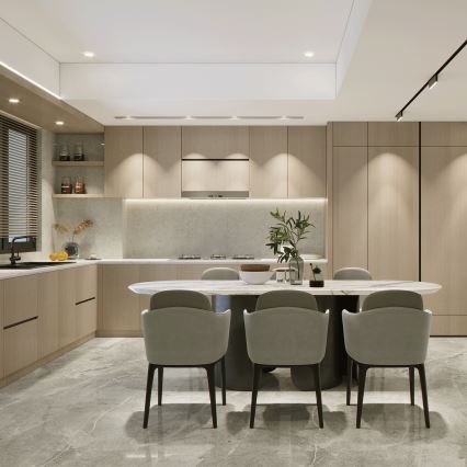 Aigostar - Σετ 3 χωνευτών φωτιστικών οροφής LED/5W/230V 4000K Ø 8,5 εκ. λευκά