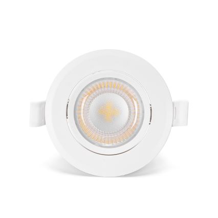 Aigostar - Σετ 3 χωνευτών φωτιστικών οροφής LED/5W/230V 4000K Ø 8,5 εκ. λευκά