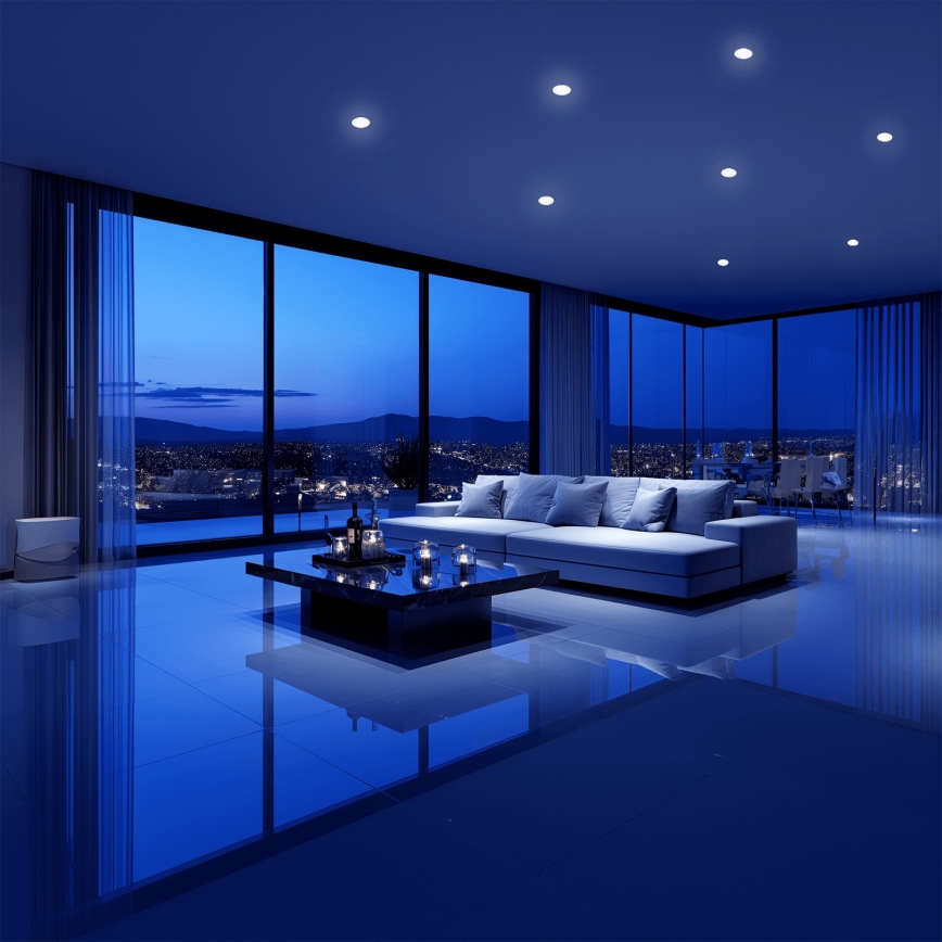 Aigostar - Σετ 3x LED Ρυθμιζόμενα Φωτιστικά Οροφής MESH LED/6W/230V 2700K-6500K διάμ.11,5cm