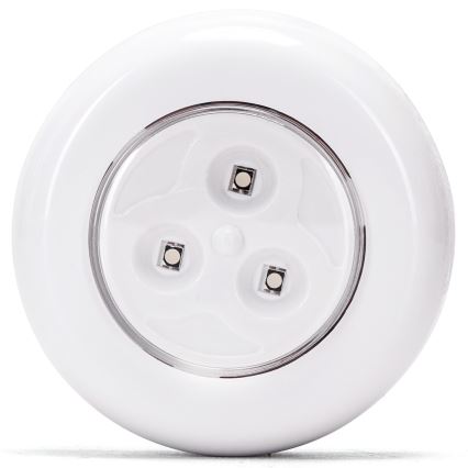 Aigostar - Σετ 3x LED RGB φορητά νυχτερινά φωτιστικά LED/3xAAA + τηλεχειριστήριο