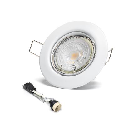 Aigostar - Σετ 3x LED χωνευτό φωτιστικό 1xGU10/4,5W/230V 3000K λευκό