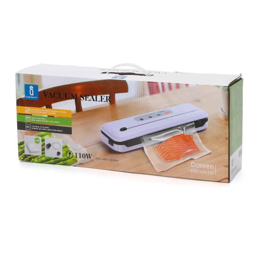 Aigostar - Συσκευή Vacuum -Αεροστεγούς Φύλαξης 110W/230V