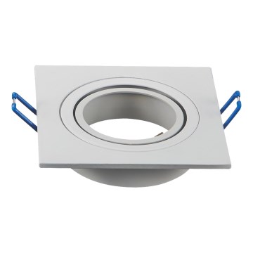 Aigostar - Πλαίσιο για χωνευτό φωτιστικό GU10 9,1x9,1 cm λευκό
