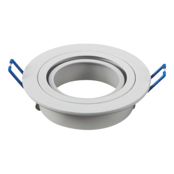 Aigostar - Πλαίσιο για χωνευτό φωτιστικό GU10 Ø 9,1 cm λευκό