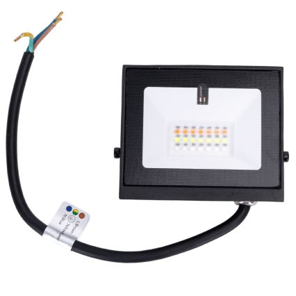 Aigostar - Προβολέας LED RGB LED/20W/230V IP65 + τηλεχειριστήριο