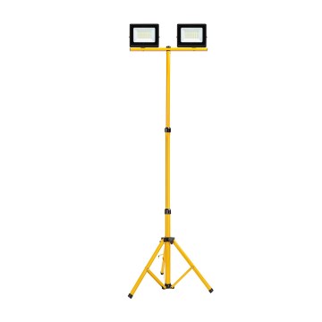 Aigostar - Προβολέας LED με βάση 2xLED/30W/230V 6500K IP65 πορτοκαλί/μαύρο
