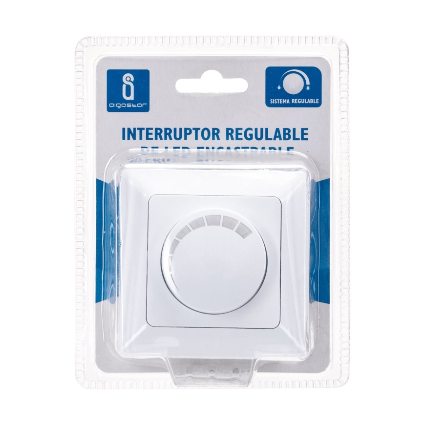 Aigostar - Περιστροφικό dimmer 110W/230V λευκό