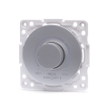Aigostar - Περιστροφικός ρυθμιστής φωτισμού 300W/230V ασημί