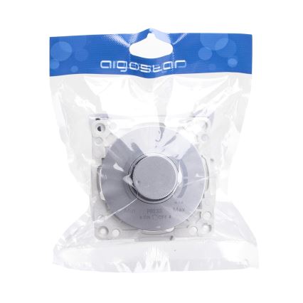 Aigostar - Περιστροφικός ρυθμιστής φωτισμού 300W/230V ασημί