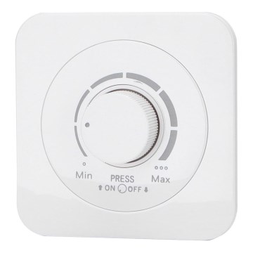 Aigostar - Ρυθμιστής φωτισμού με πλαίσιο 250V/10A, λευκό