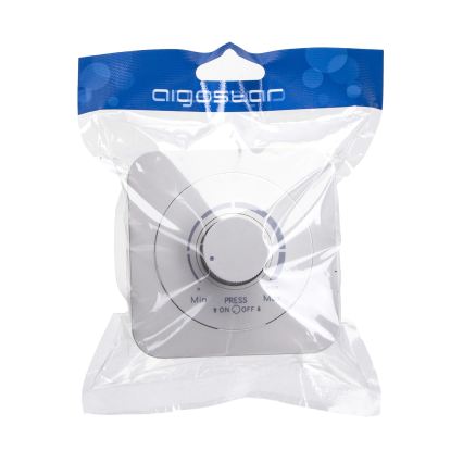 Aigostar - Ρυθμιστής φωτισμού με πλαίσιο 250V/10A, λευκό